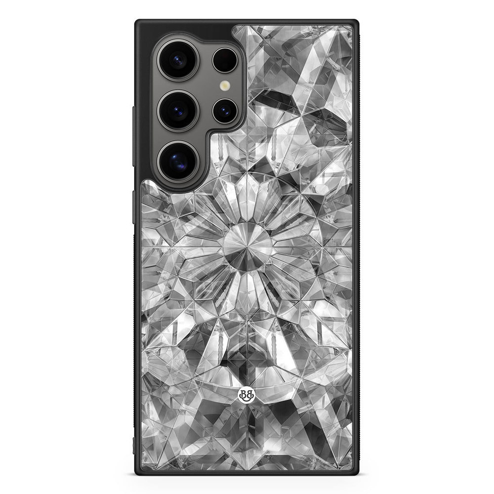 Samsung Galaxy S24 Ultra Case - Grey Crystals