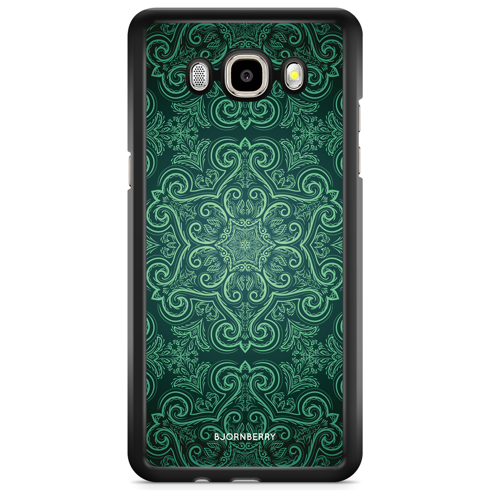 Samsung Galaxy J3 (2016) Case - Green Retro Pattern