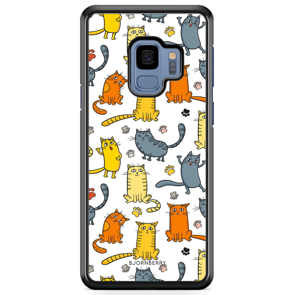 Samsung Galaxy S9 Case - Cat Pattern