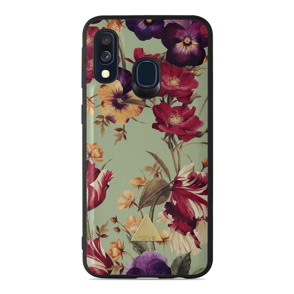 Naive Samsung Galaxy A40 (2019) Case - Pansy Pansy