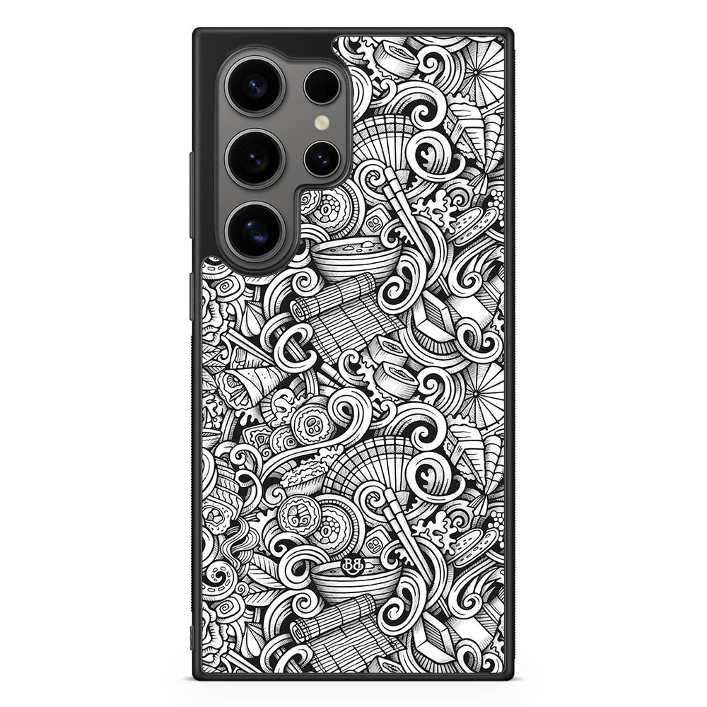 Samsung Galaxy S24 Ultra Case - Japanese Pattern