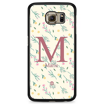 Samsung Galaxy S6 Edge Case Custom - AWAKEN - Floral Elegance