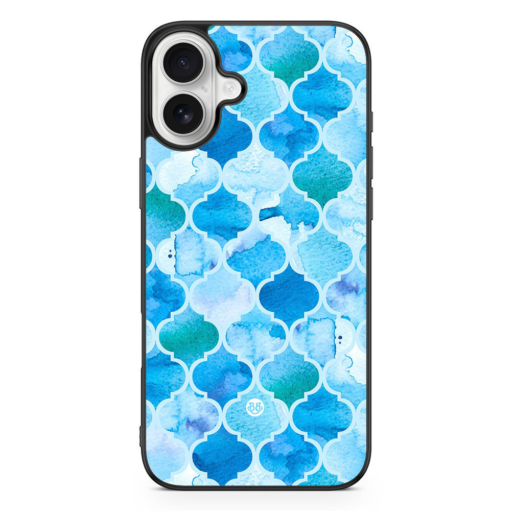 iPhone 16 Plus Case - Watercolor Moroccan