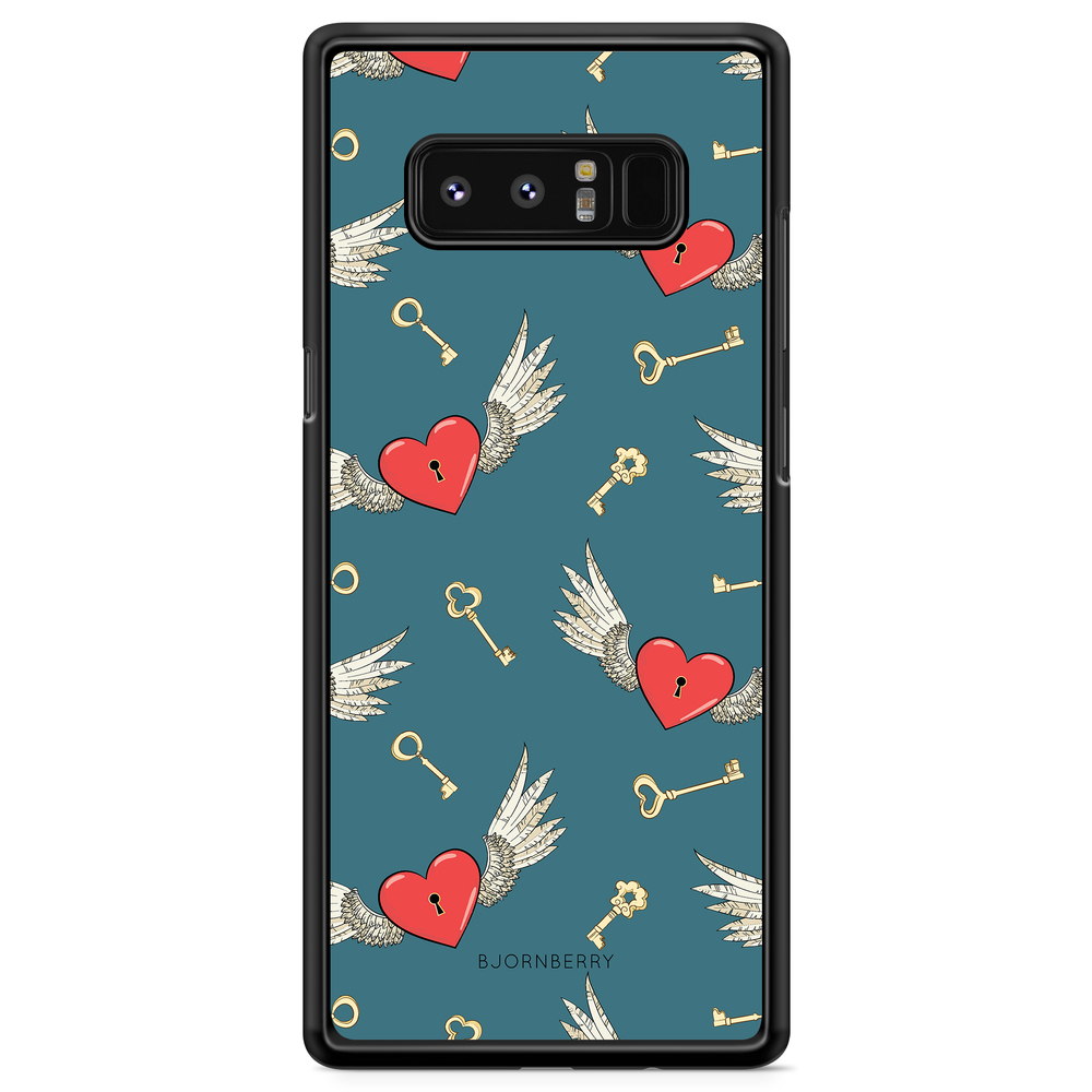 Samsung Galaxy Note 8 Case - Hearts 'n Wings