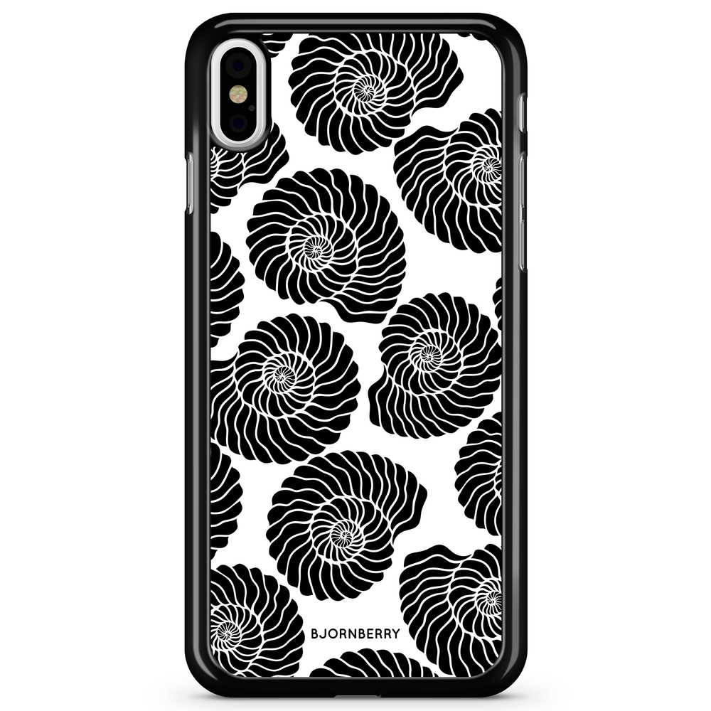 iPhone X / XS Case - Seashell BW