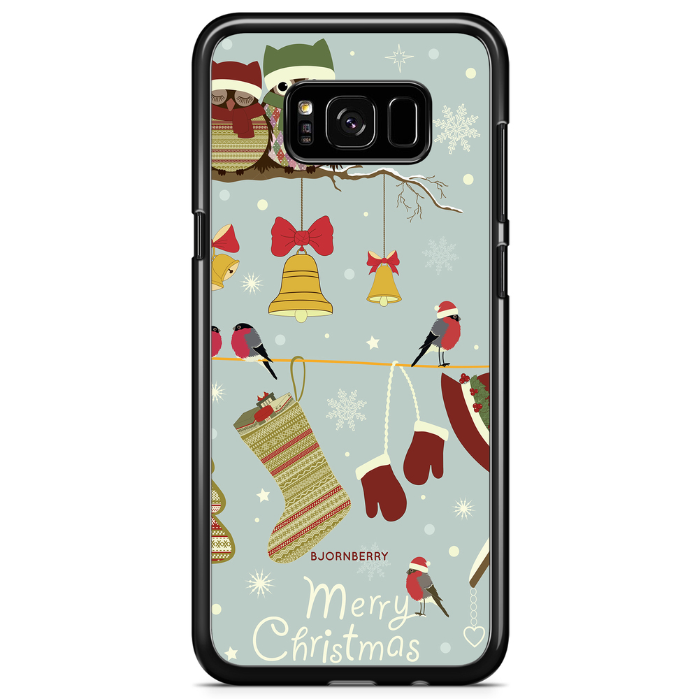 Samsung Galaxy S8 Plus Case - Christmas Owls