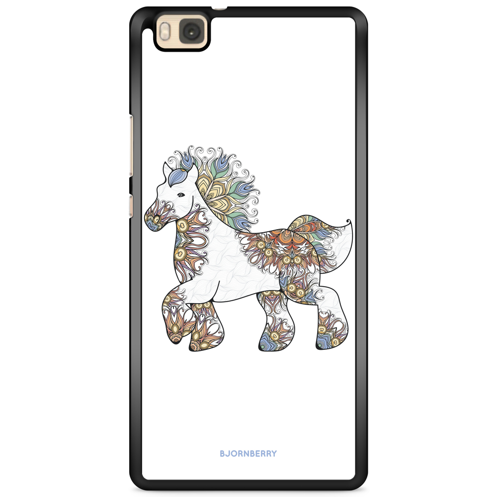 Huawei P8 Lite Case - Flower Unicorn