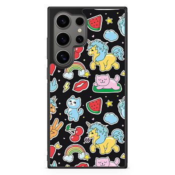 Samsung Galaxy S24 Ultra Case - Cute Stickers