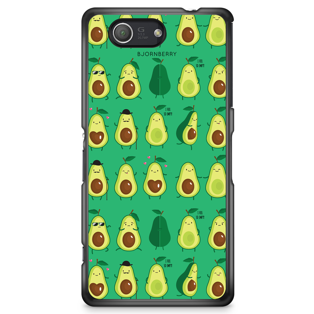 Sony Xperia Z3 Compact Case - Avocado Pattern