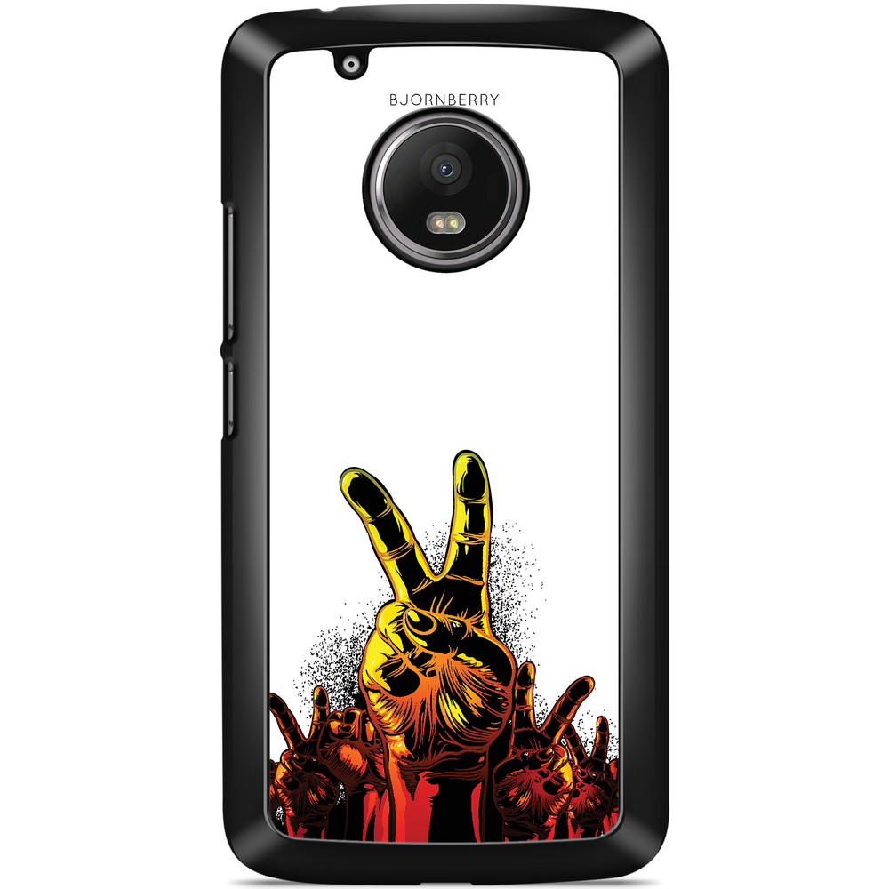 Moto G5 Plus Case - Peace Hands