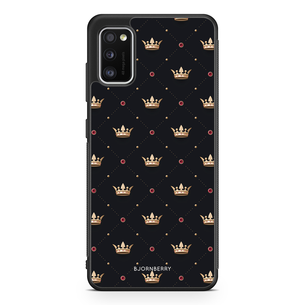 Samsung Galaxy A41 Case - Golden Crowns