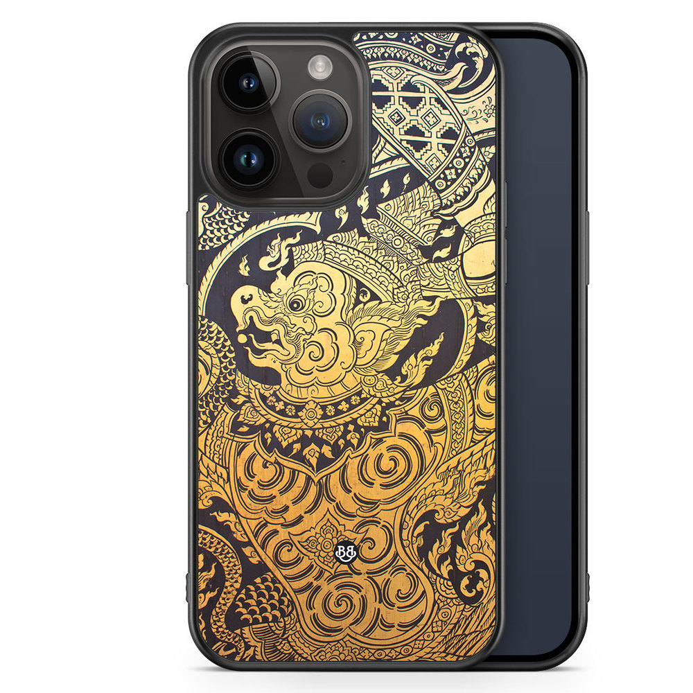 iPhone 14 Pro Max Case - Gold Thai