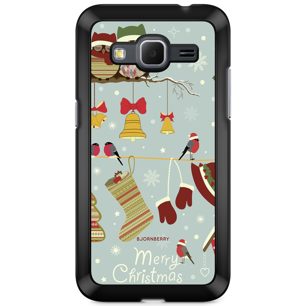 Samsung Galaxy Core Prime Case - Christmas Owls