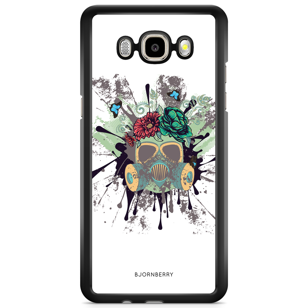 Samsung Galaxy J3 (2016) Case - Gas Mask Flowers
