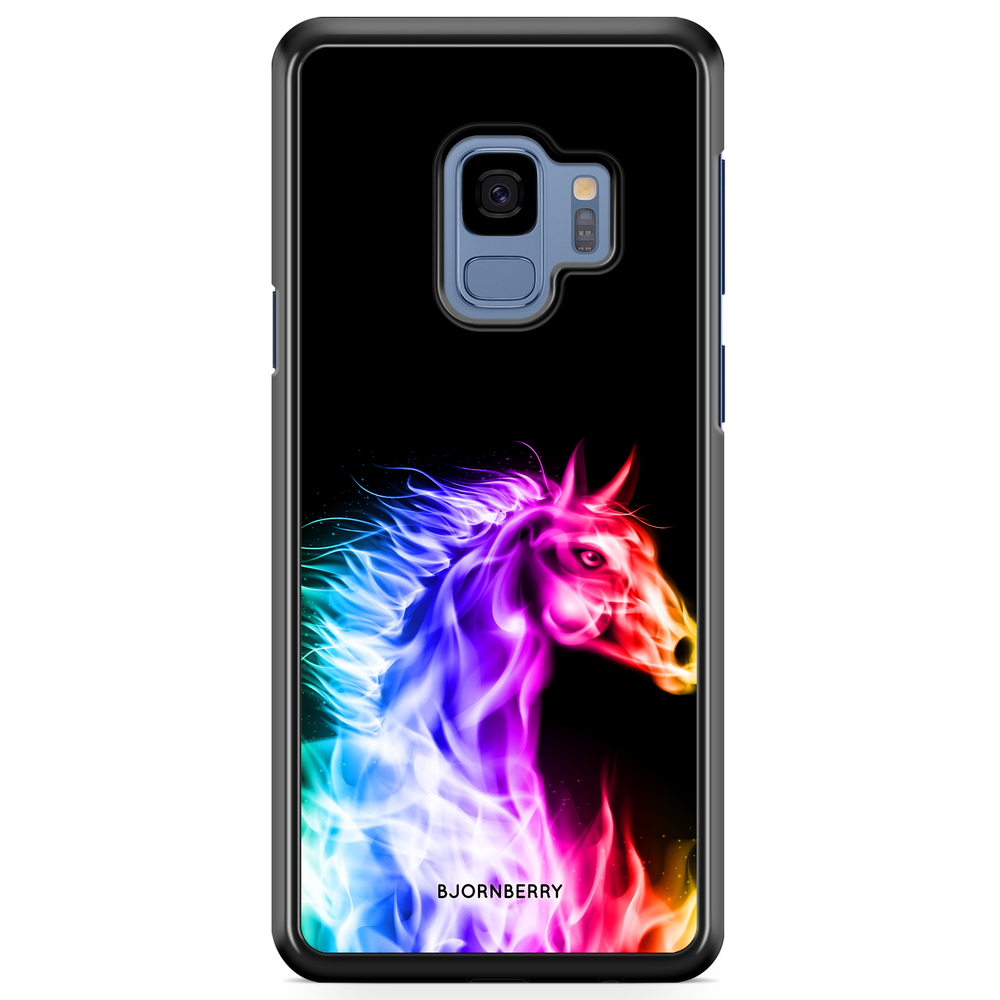 Samsung Galaxy S9 Case - Flames Horse