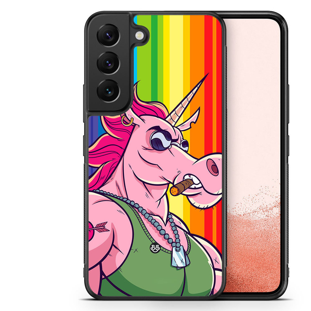 Samsung Galaxy S22 Plus 5G Case - Muscle Unicorn