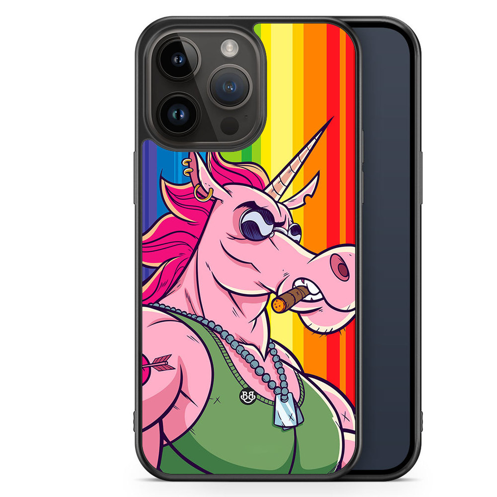iPhone 14 Pro Max Case - Muscle Unicorn
