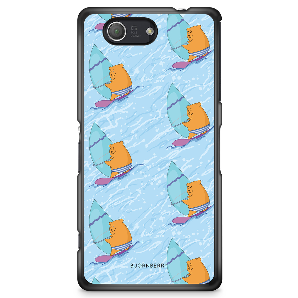 Sony Xperia Z3 Compact Case - Bear Surfer