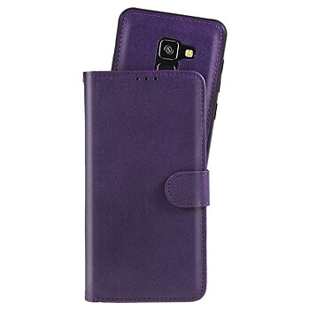 Samsung Galaxy A8 2018 Magnetfodral - Lila