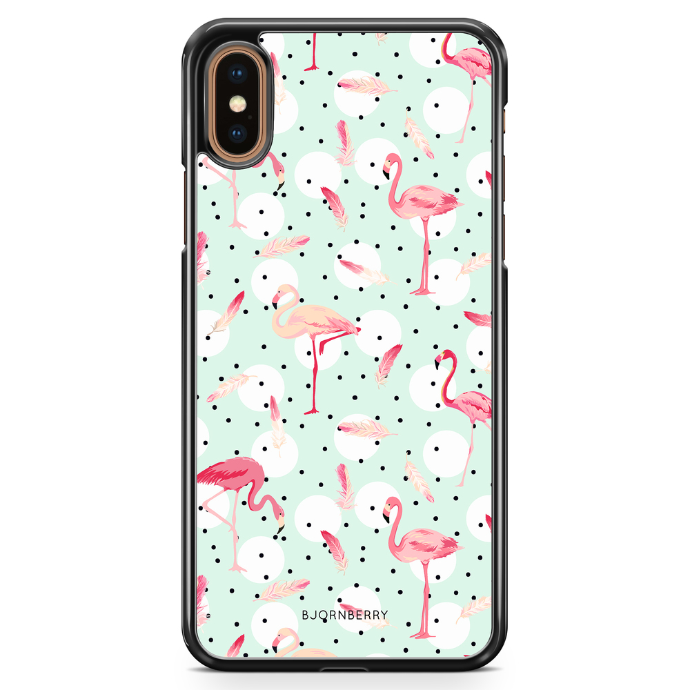 iPhone XS Max Case - Flamingos