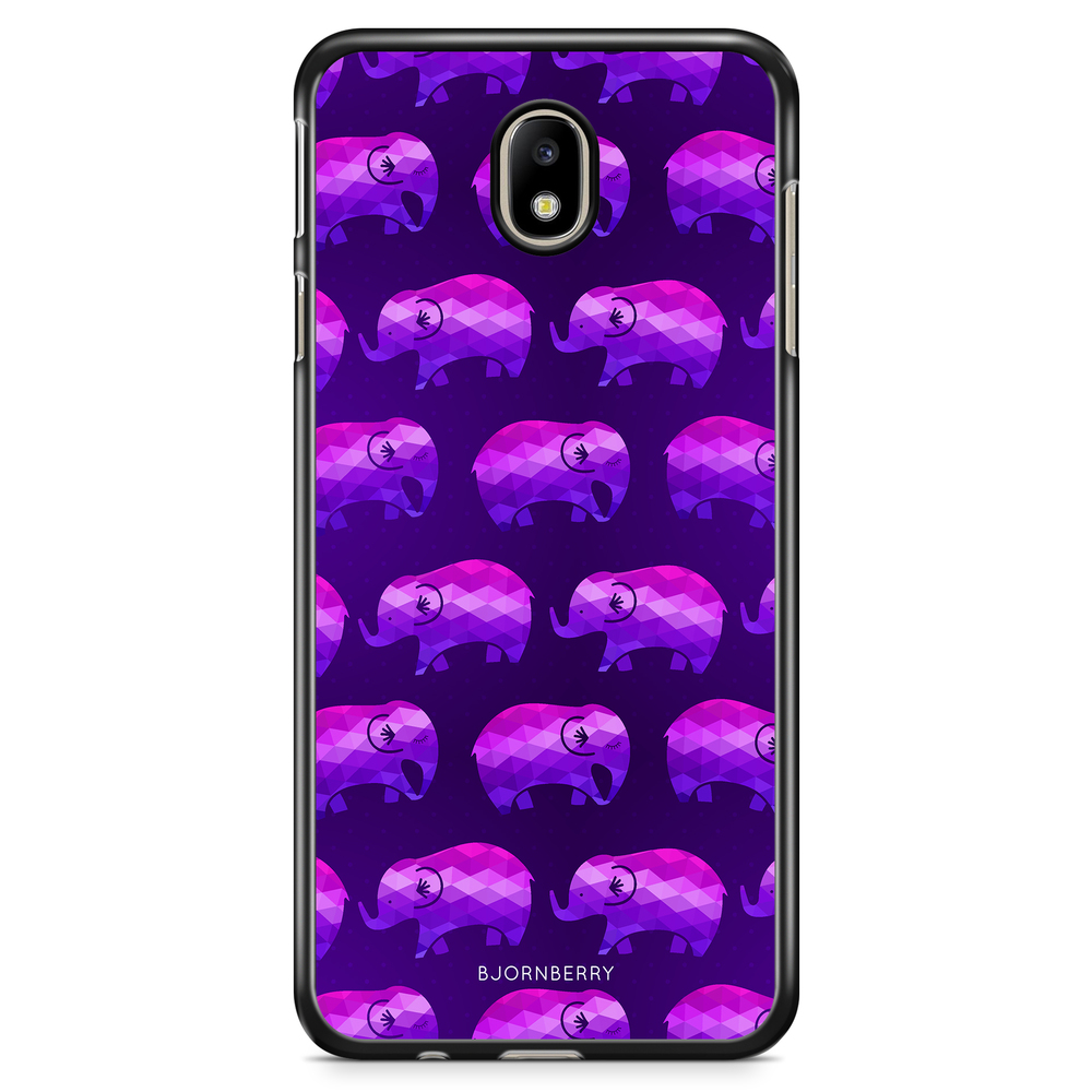 Samsung Galaxy J3 (2017) Case - Purple Elephant