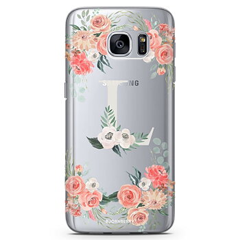 Samsung Galaxy S6 Edge TPU Case - Monogram L