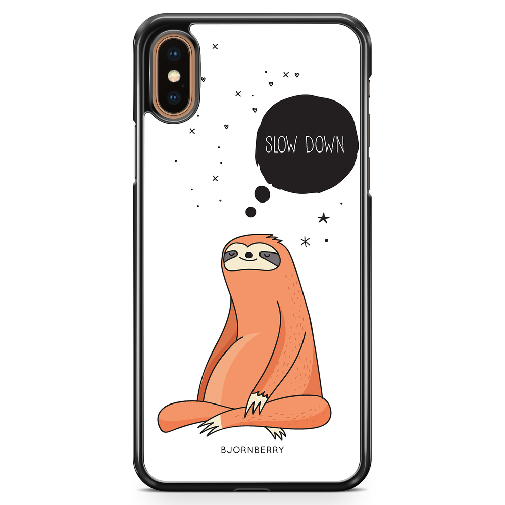 iPhone XS Max Case - SLOW DOWN