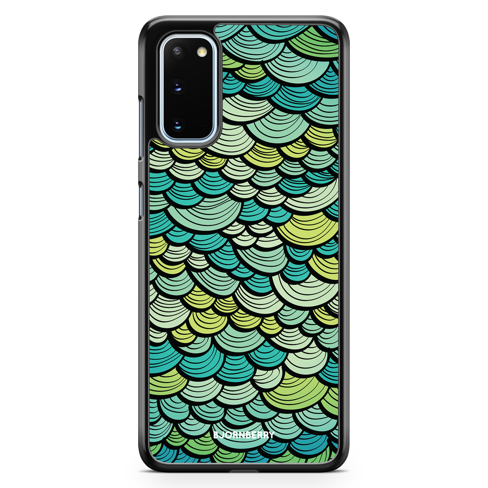 Samsung Galaxy S20 Case - Green Mermaid Scales