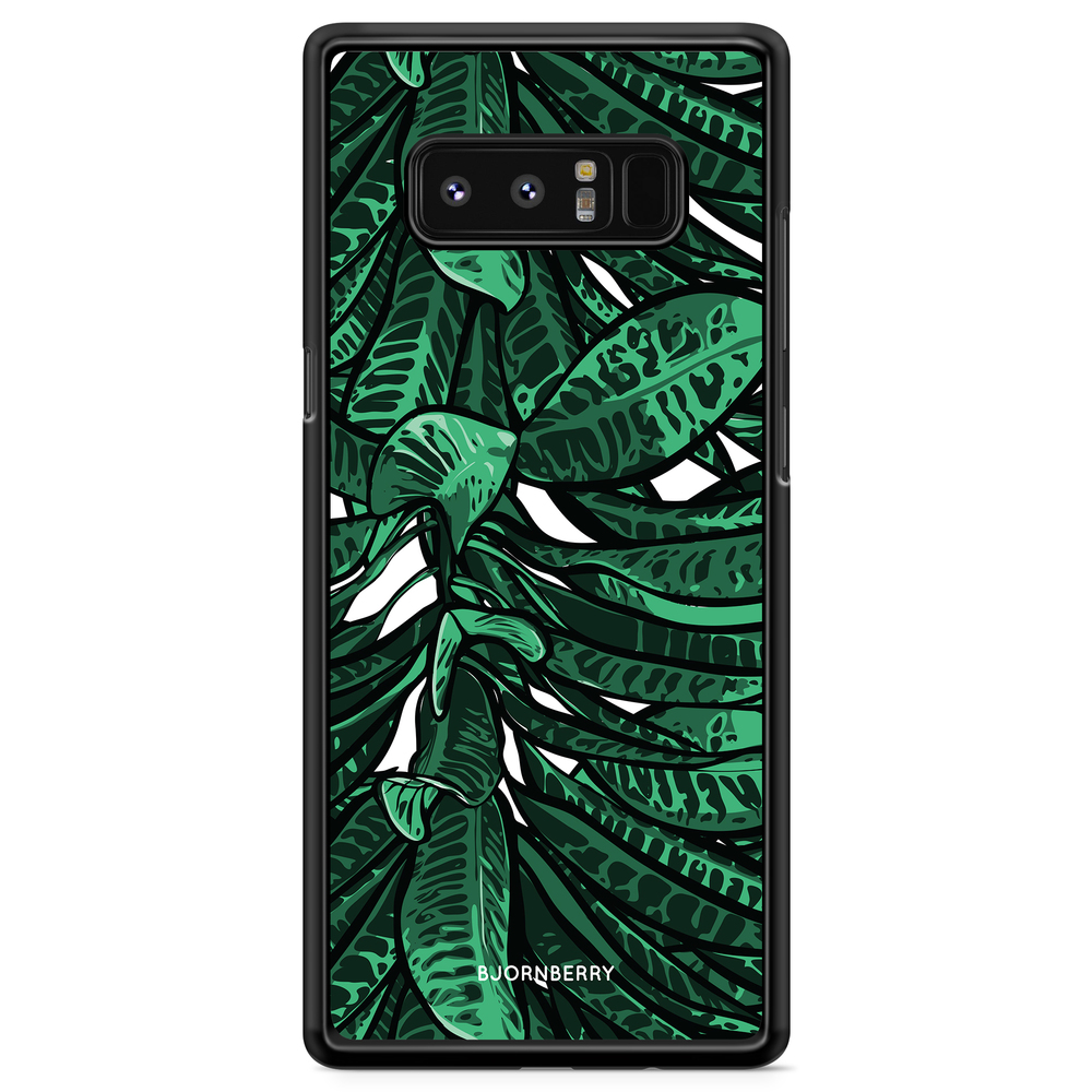 Samsung Galaxy Note 8 Case - Tropical Leaves