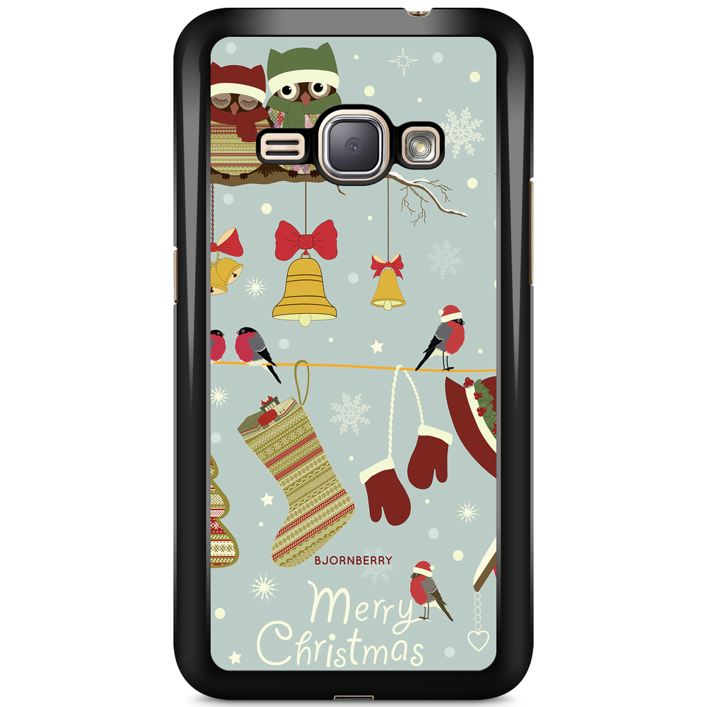 Samsung Galaxy J1 (2016) Case - Christmas Owls
