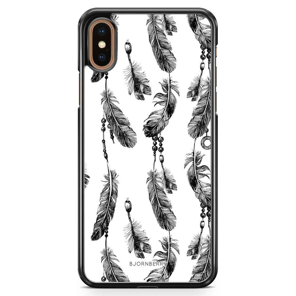 iPhone XS Max Case - Feathers