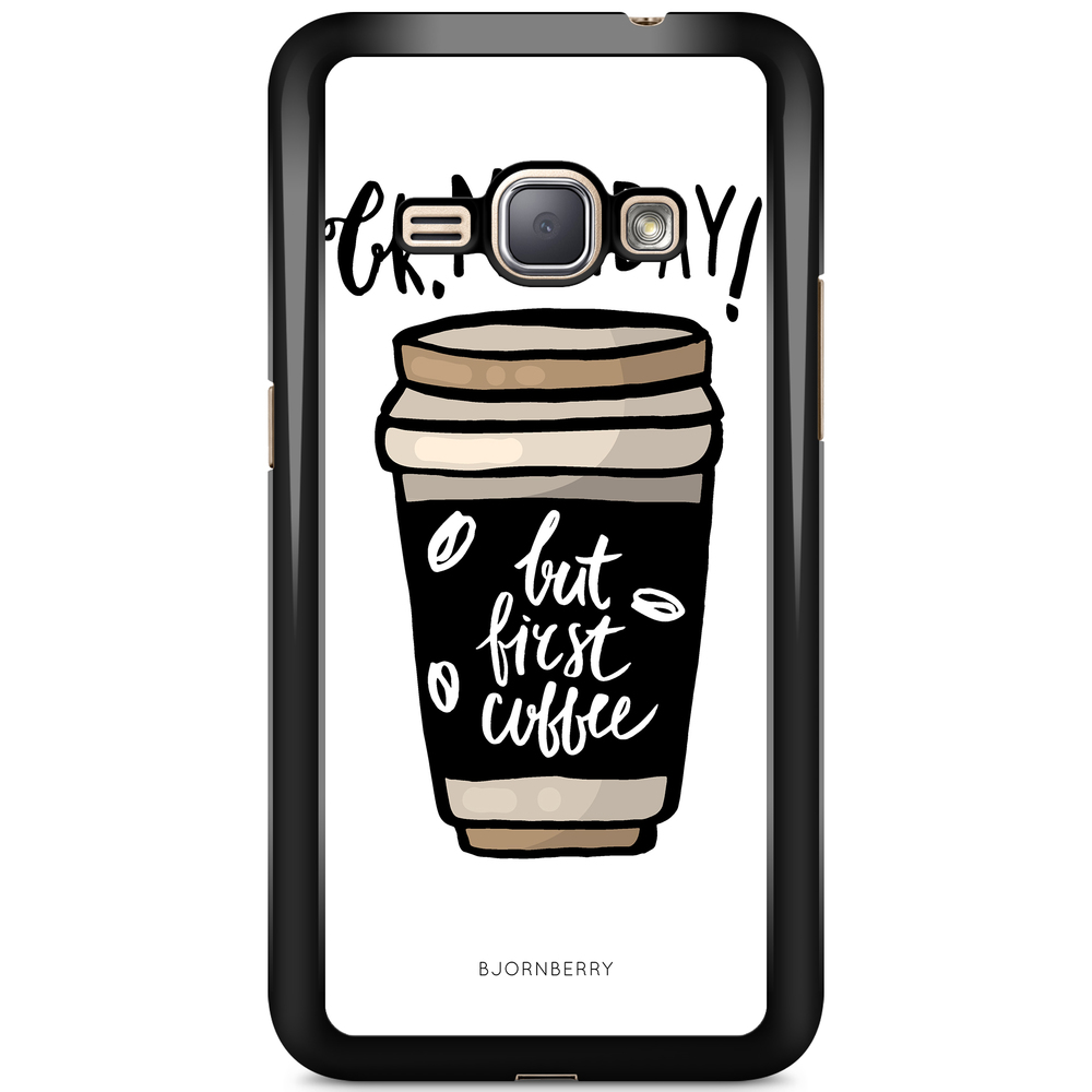 Samsung Galaxy J1 (2016) Case - But First Coffee