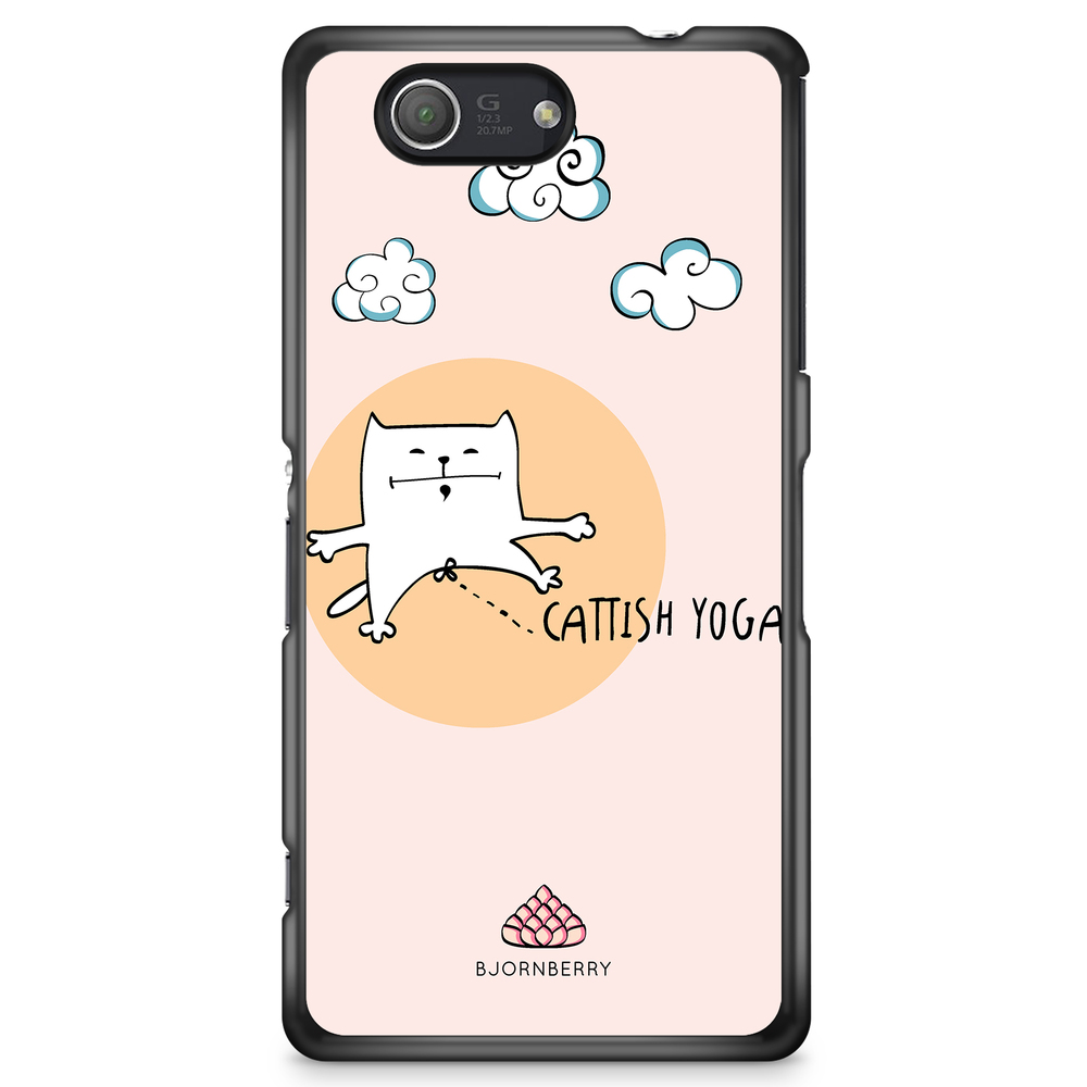 Sony Xperia Z3 Compact Case - Cattish Yoga