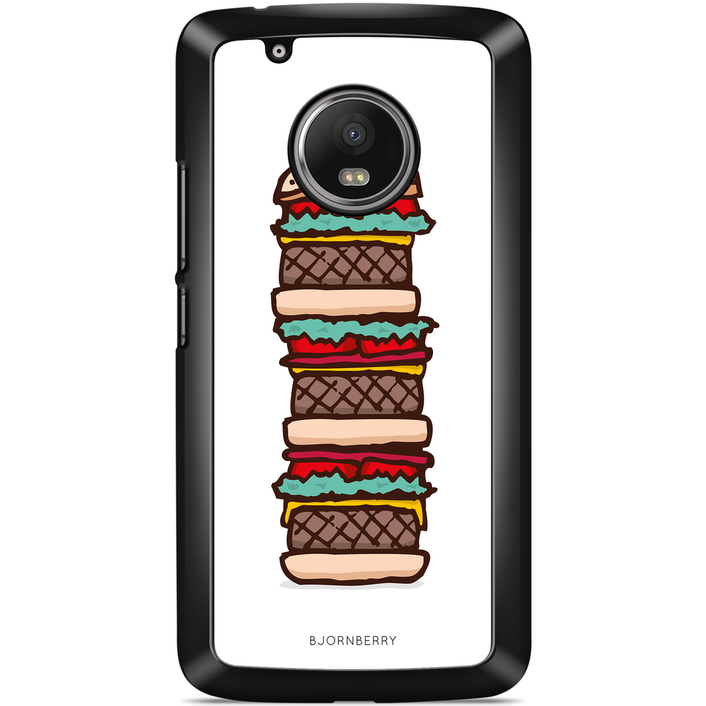 Moto G5 Plus Case - Giant hamburger
