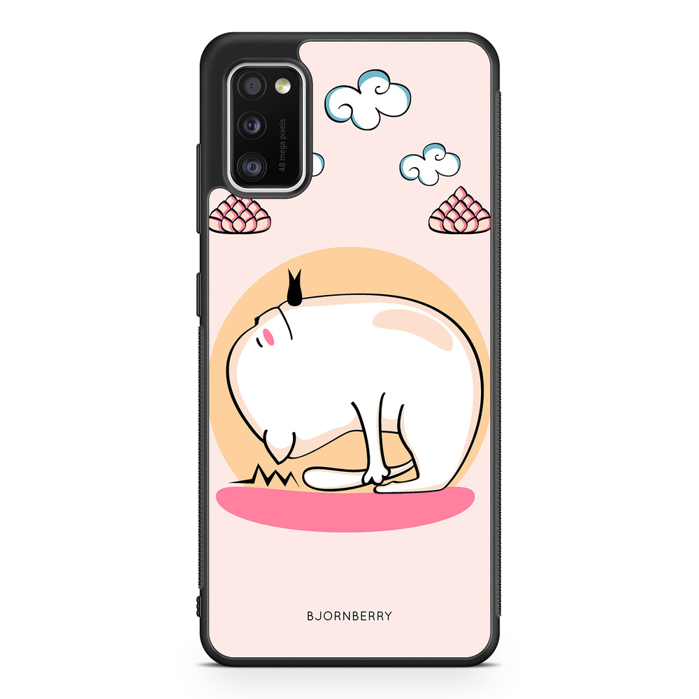 Samsung Galaxy A41 Case - Camel Pose