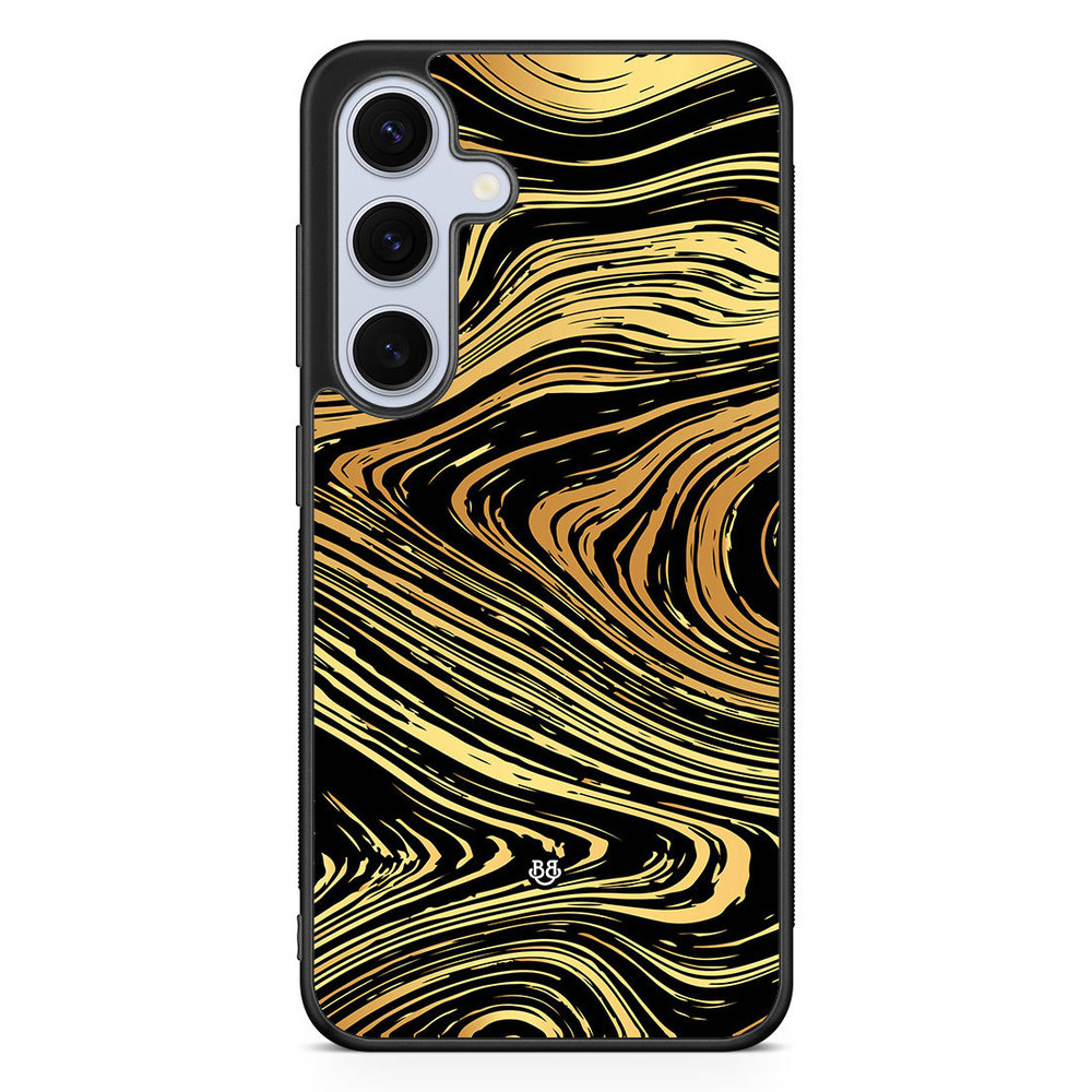 Samsung Galaxy S24 FE Case - Gold Marble