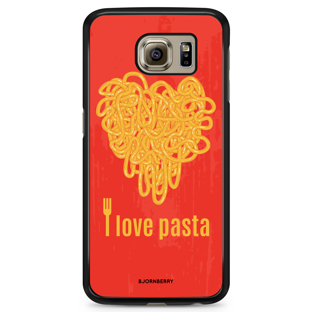 Samsung Galaxy S6 Case - I love pasta