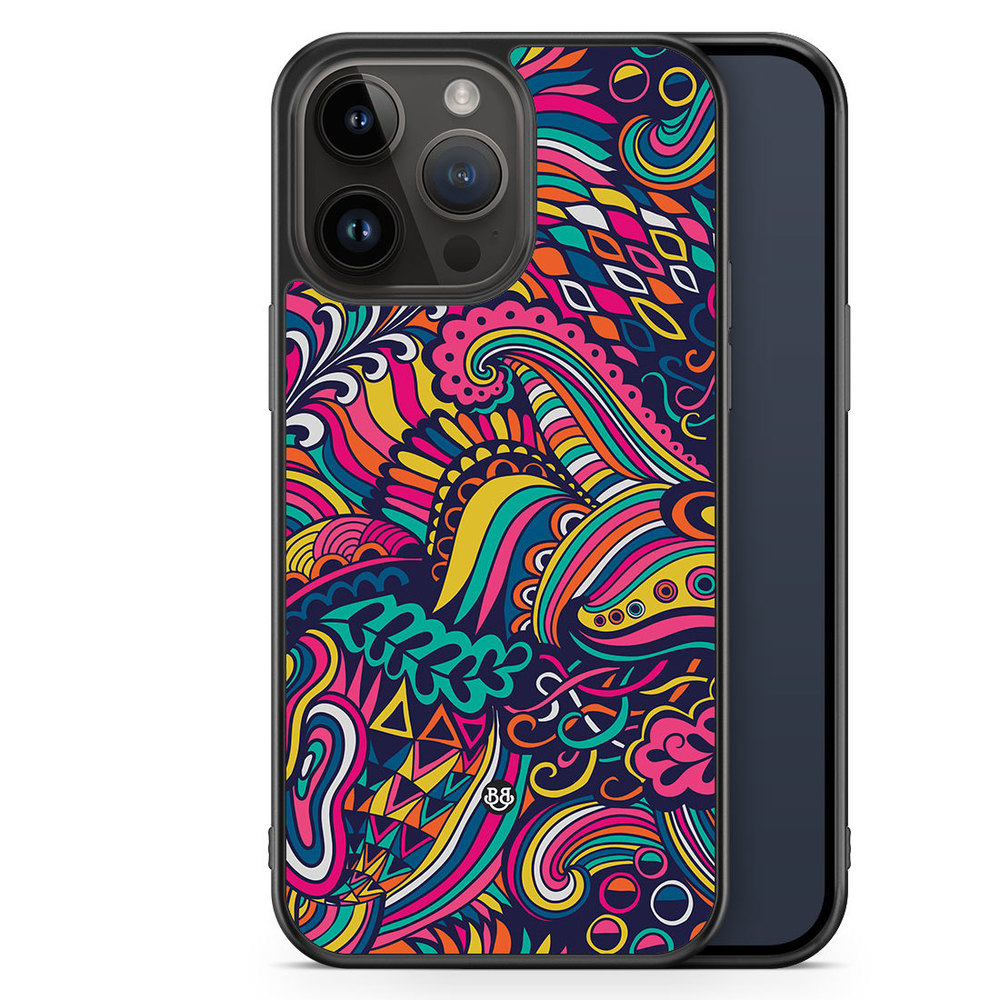 iPhone 14 Pro Max Case - Abstract Floral