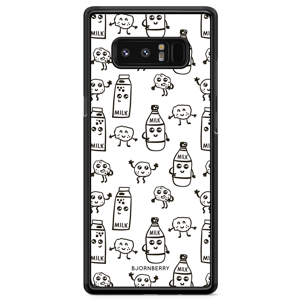 Samsung Galaxy Note 8 Case - Milk and Cookies