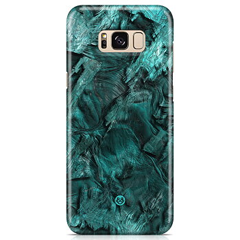Samsung Galaxy S8 Plus Premium Skal - Green Glass