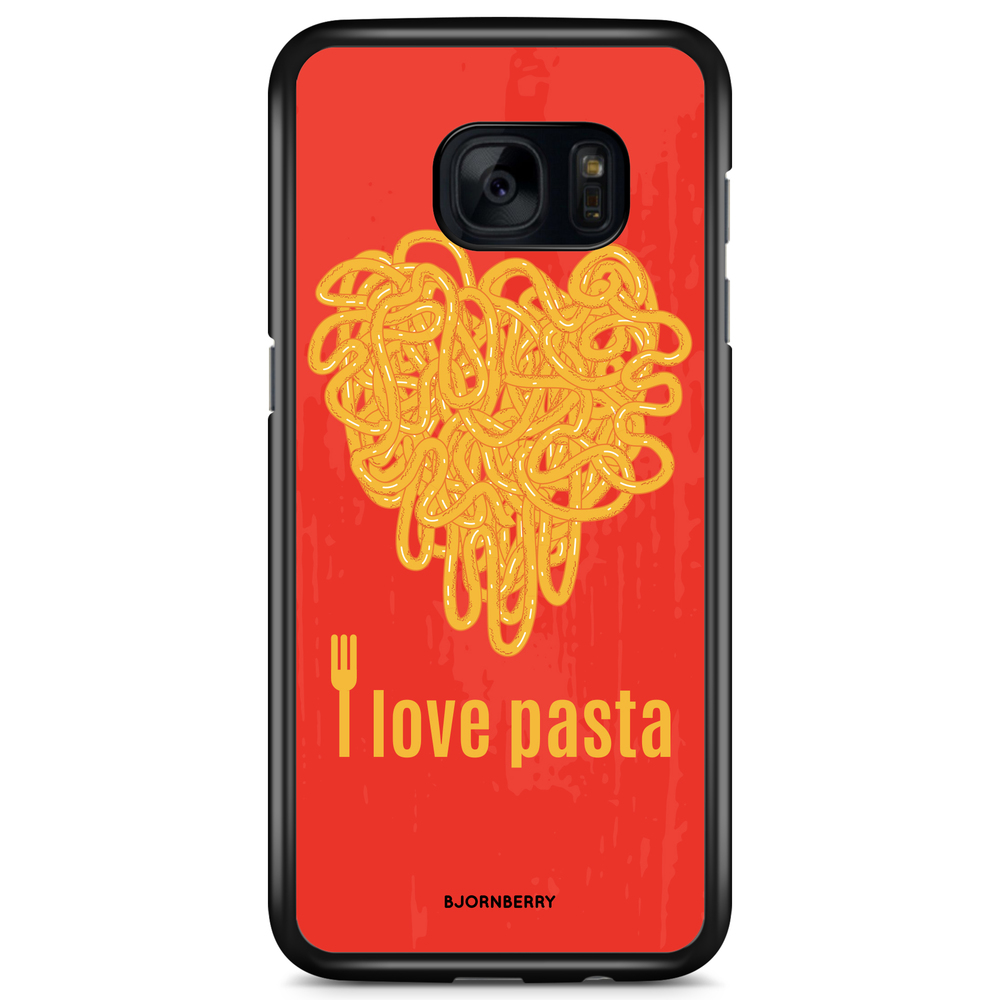 Samsung Galaxy S7 Case - I love pasta