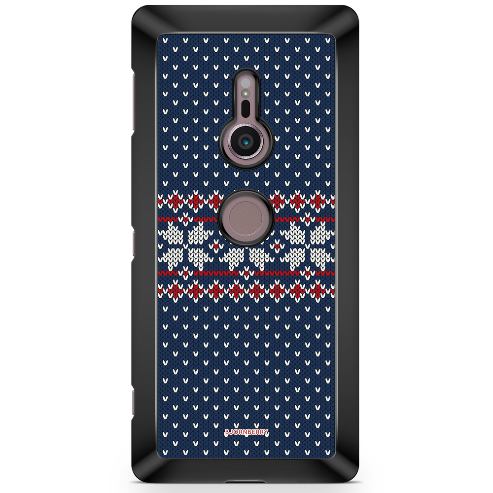 Sony Xperia XZ2 Case  - Knitted Xmas