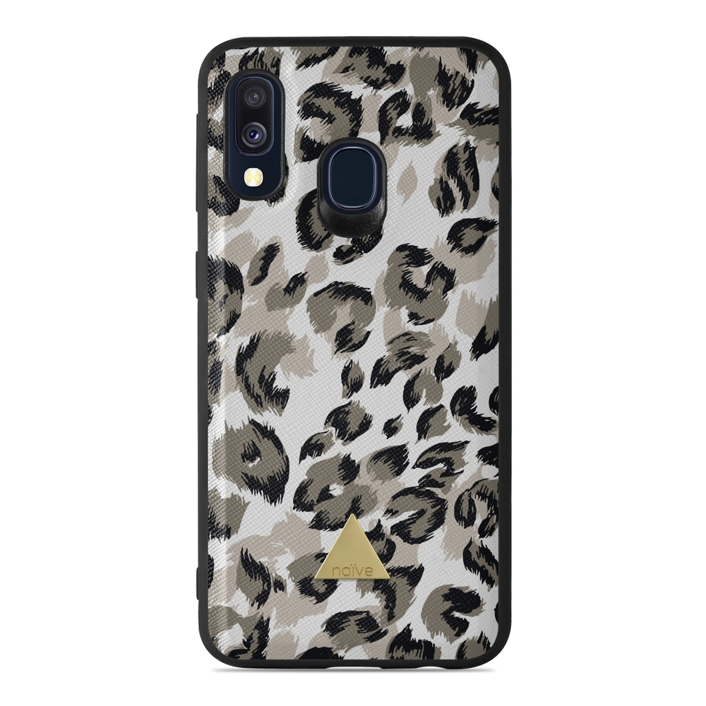 Magnetiskt Mobilskal Samsung Galaxy A40 (2019) Skal - Snow Leo | Mobilskal & Mobilfodral BJORNBERRY