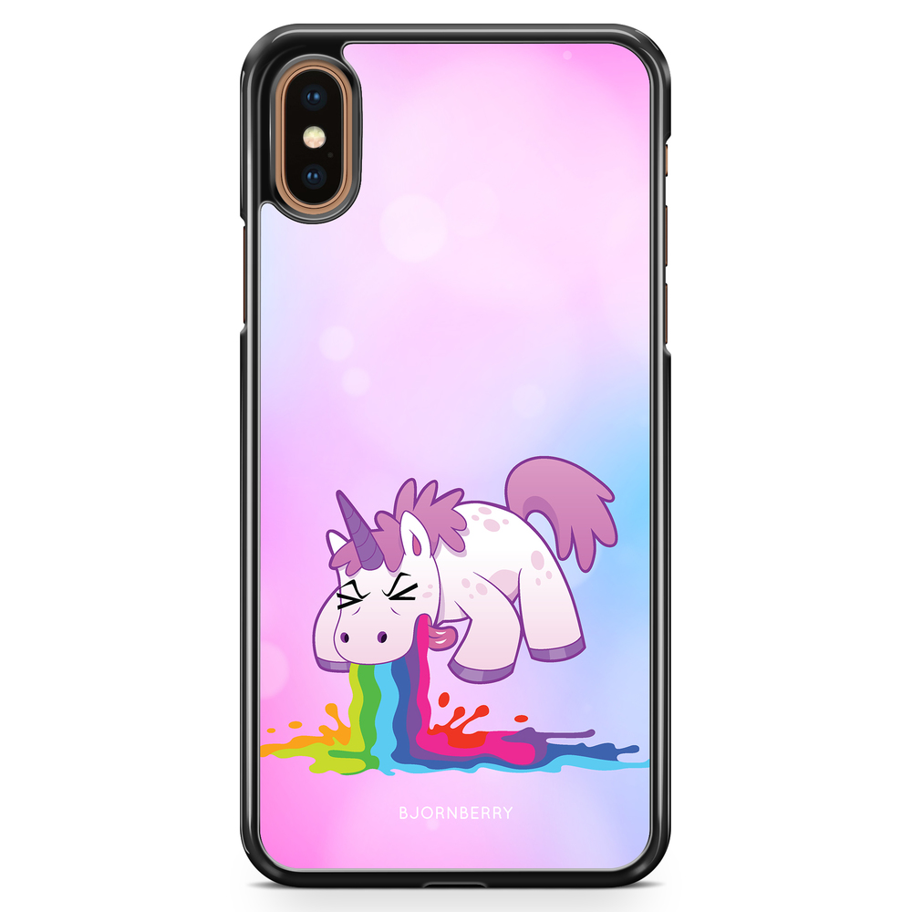 iPhone XS Max Case - Puking Unicorn