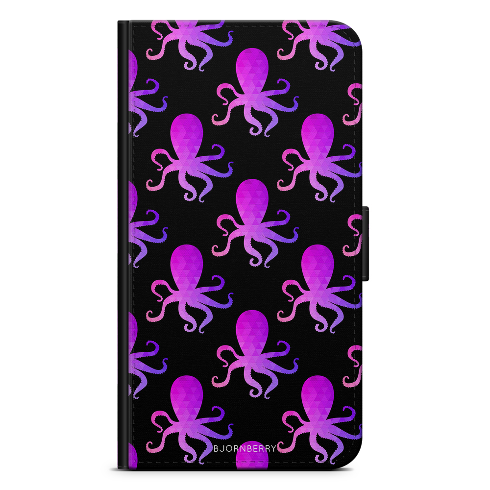 Samsung Galaxy Ace 4 Wallet Case - Octopus Pattern