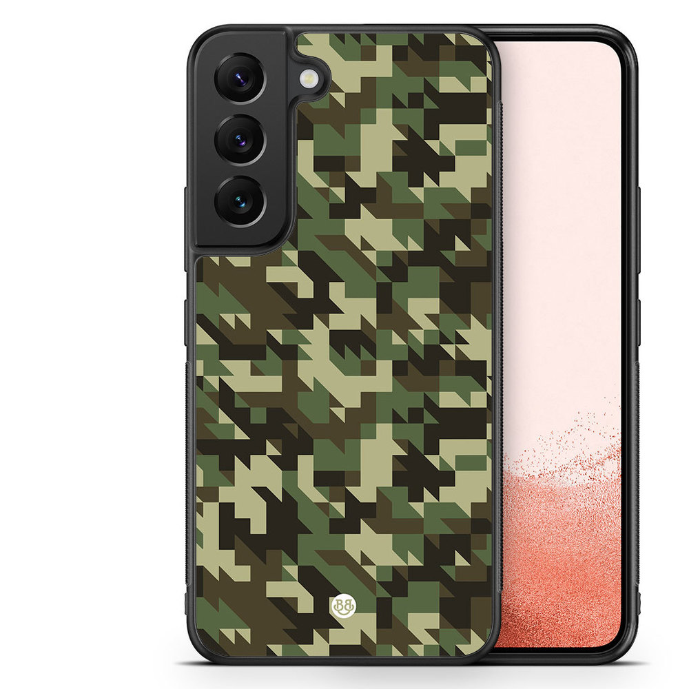 Samsung Galaxy S23 Plus 5G Case - Houndstooth Camo