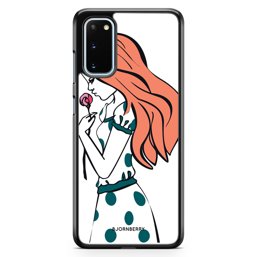Samsung Galaxy S20 Case - Girl Rose