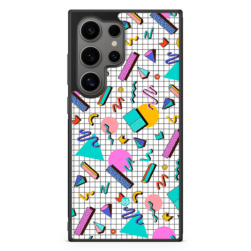 Samsung Galaxy S24 Ultra Case - 80s Pattern