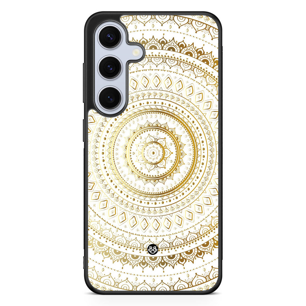 Samsung Galaxy S24 FE Case - Gold Mandala