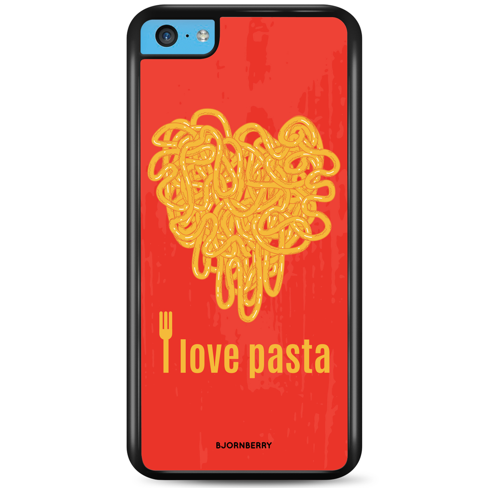 iPhone 5C Case - I love pasta